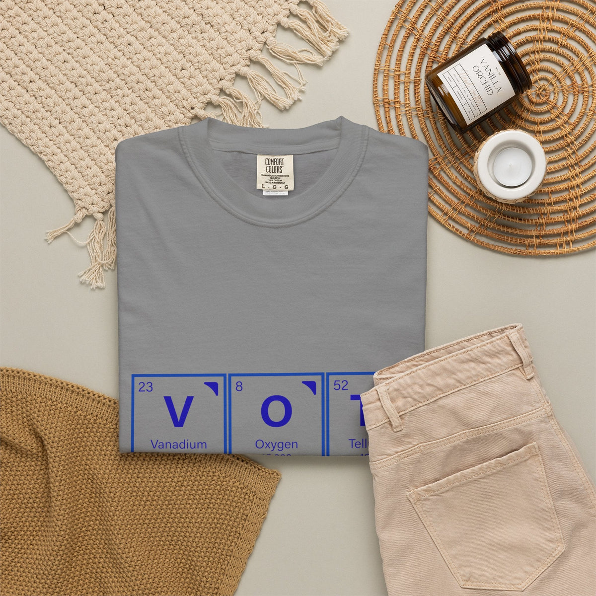 Vote Element of Change T-Shirt — Political Voting Awareness Tee
