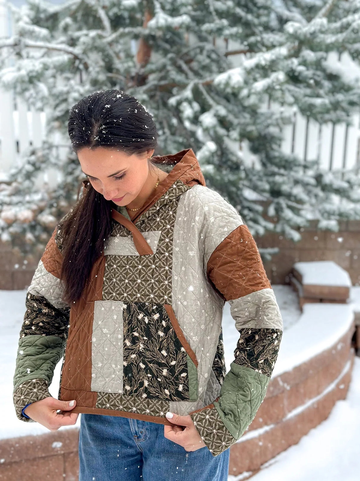 Quilted Hoodie - Paper Pattern