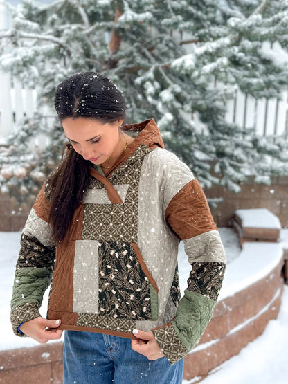 Quilted Hoodie - Paper Pattern