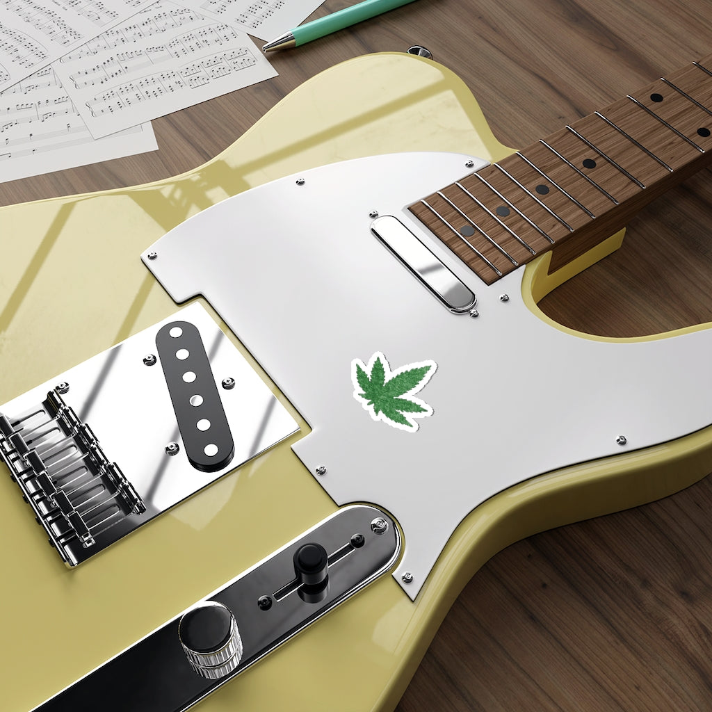 Just a Pot Leaf Sticker