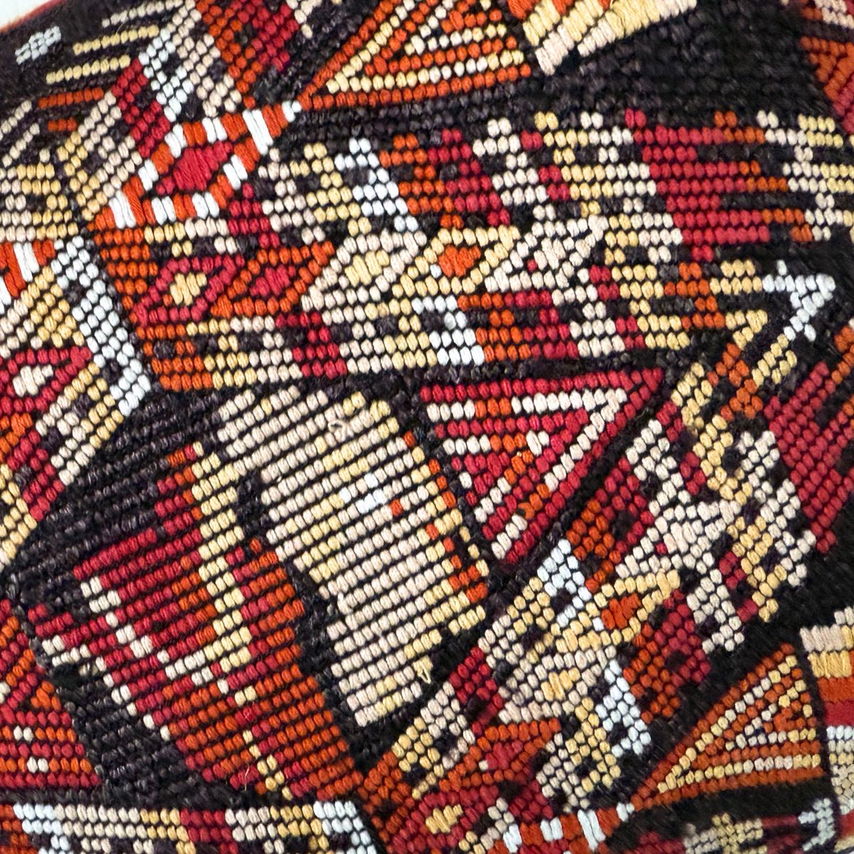 Huipil &amp; Hemp Throw Pillow Cover