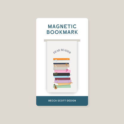 Eras Bookshelf Magnetic Bookmark
