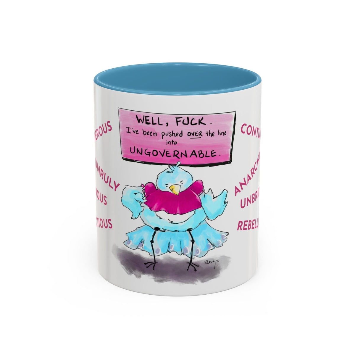 Contumacious Bird Coffee Mug — UNGOVERNABLE
