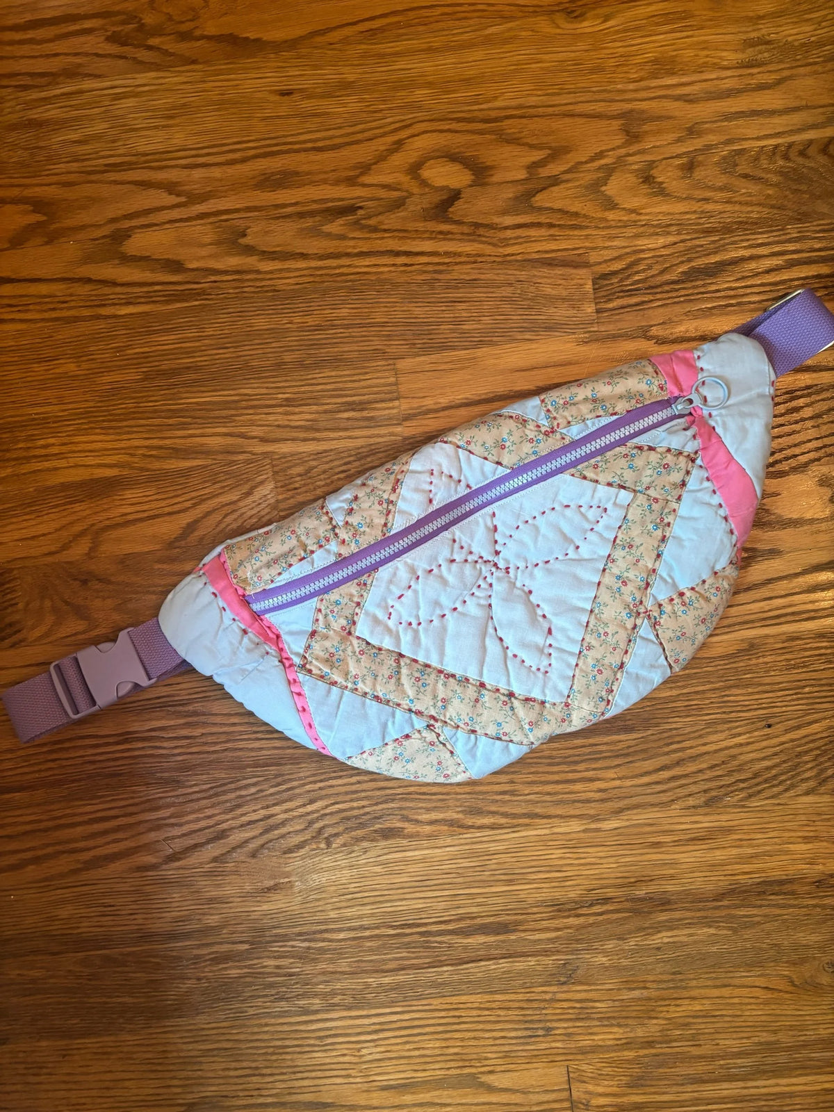 Quilted crossbody bag