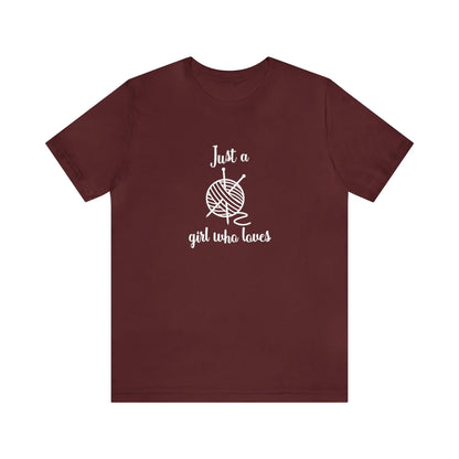 Just A Girl Who Loves T-Shirt