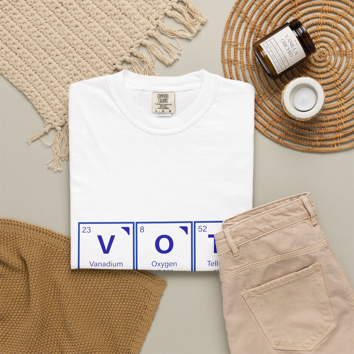 Vote Element of Change T-Shirt — Political Voting Awareness Tee