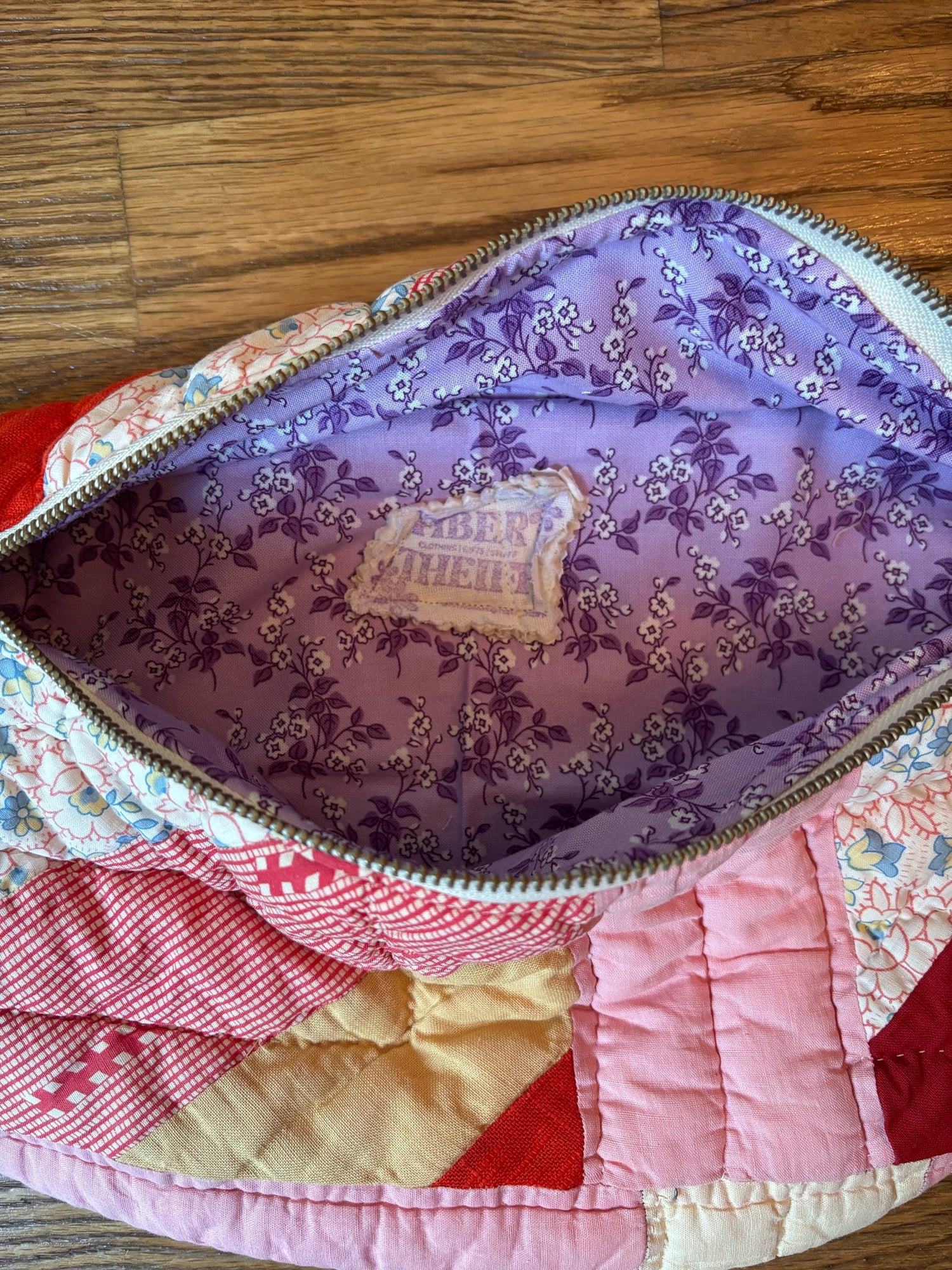 Quilted crossbody bag