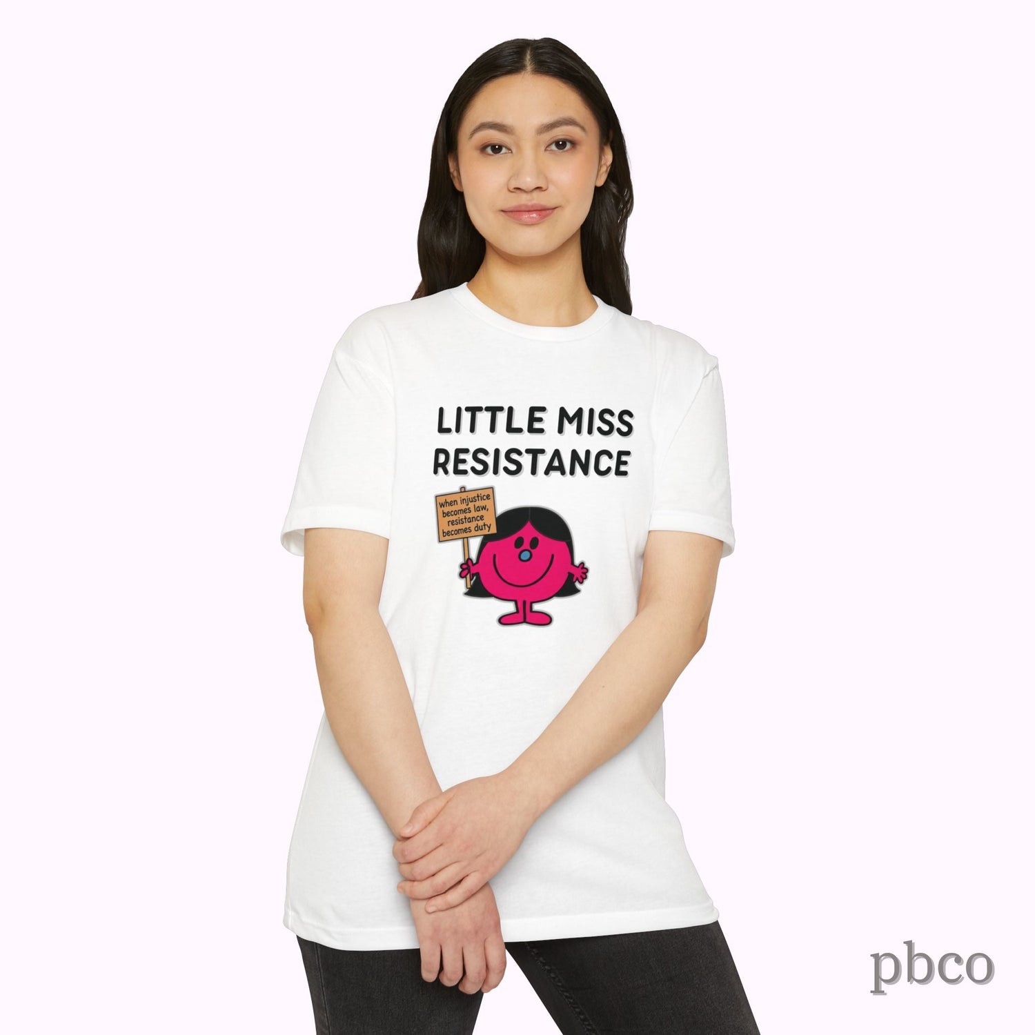 Little Miss Resistance T-Shirt — Feminist Protest Graphic Tee