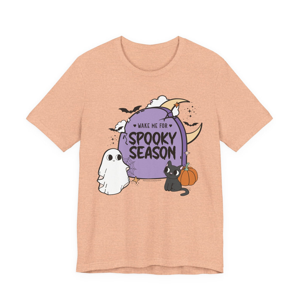 Wake Me for Spooky Season Tee - Halloween T‑Shirt