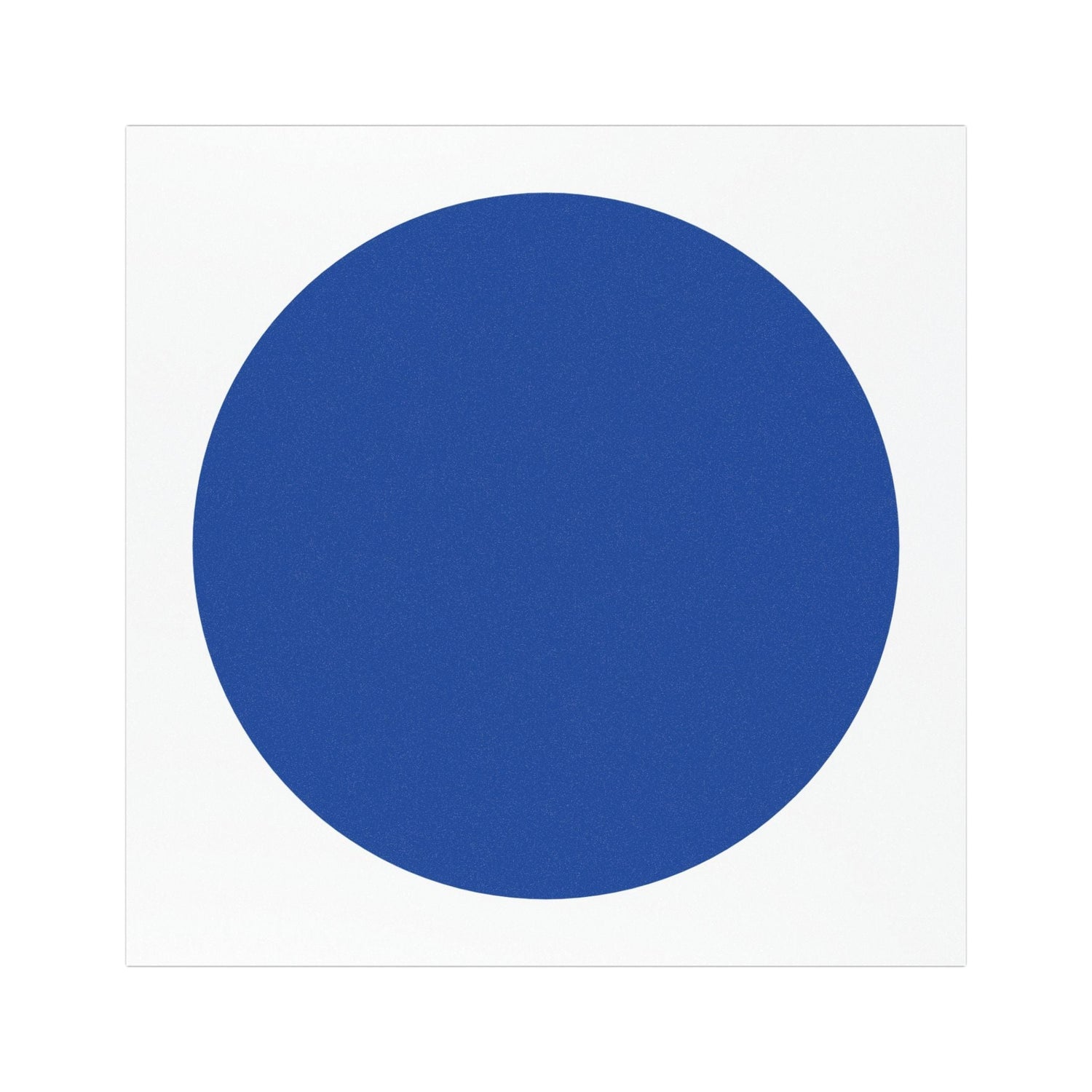 Blue Dot Car Magnet