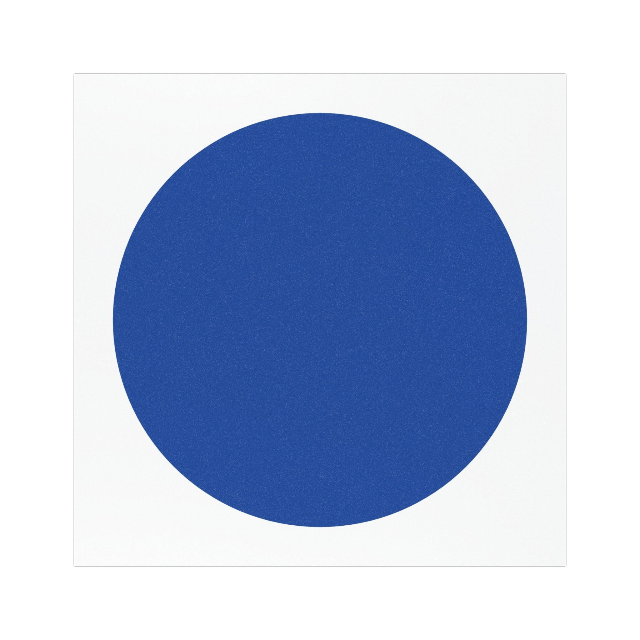 Blue Dot Car Magnet