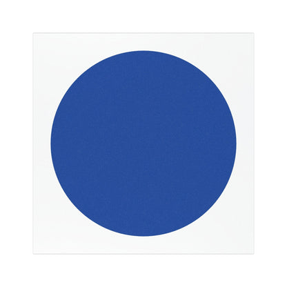 Blue Dot Car Magnet