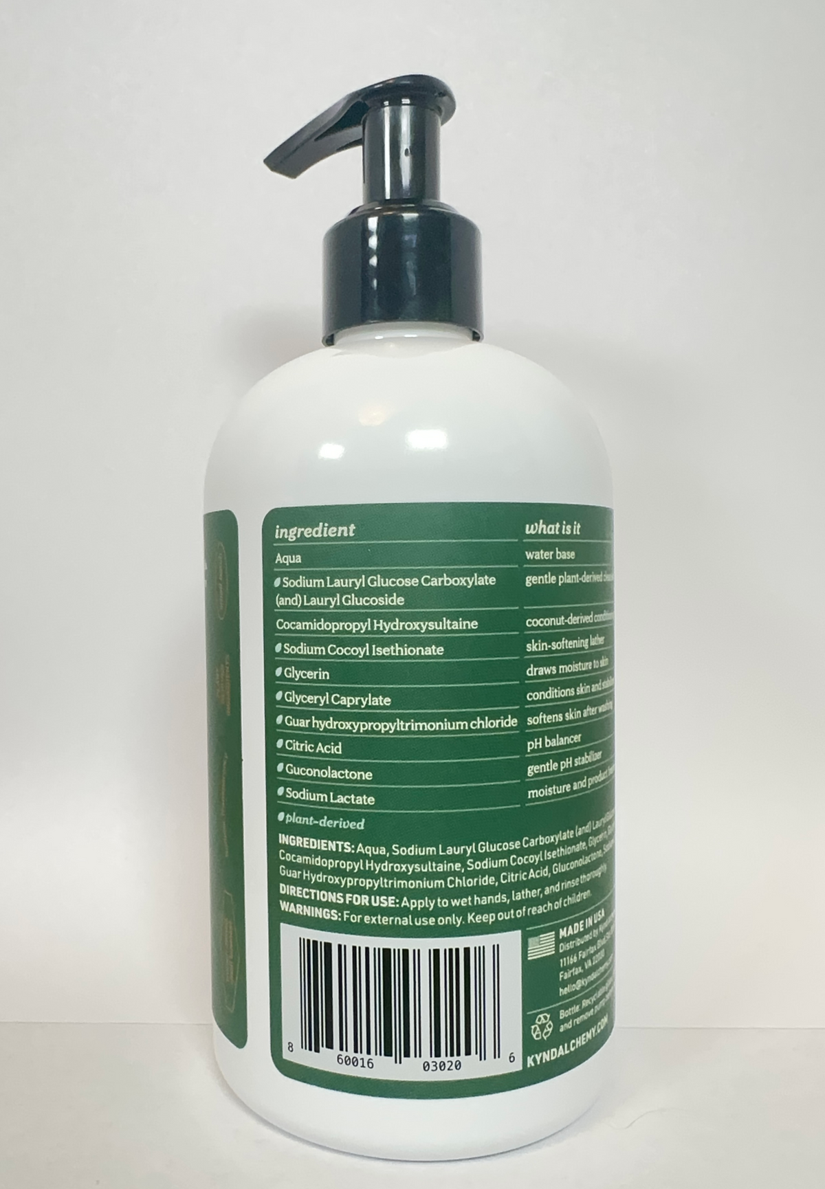 Fragrance Free Liquid Hand Soap