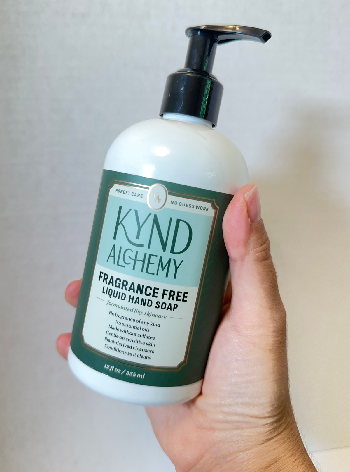 Fragrance Free Liquid Hand Soap