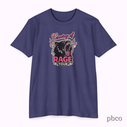 Rage Tour Graphic Unisex Tri-blend T‑Shirt