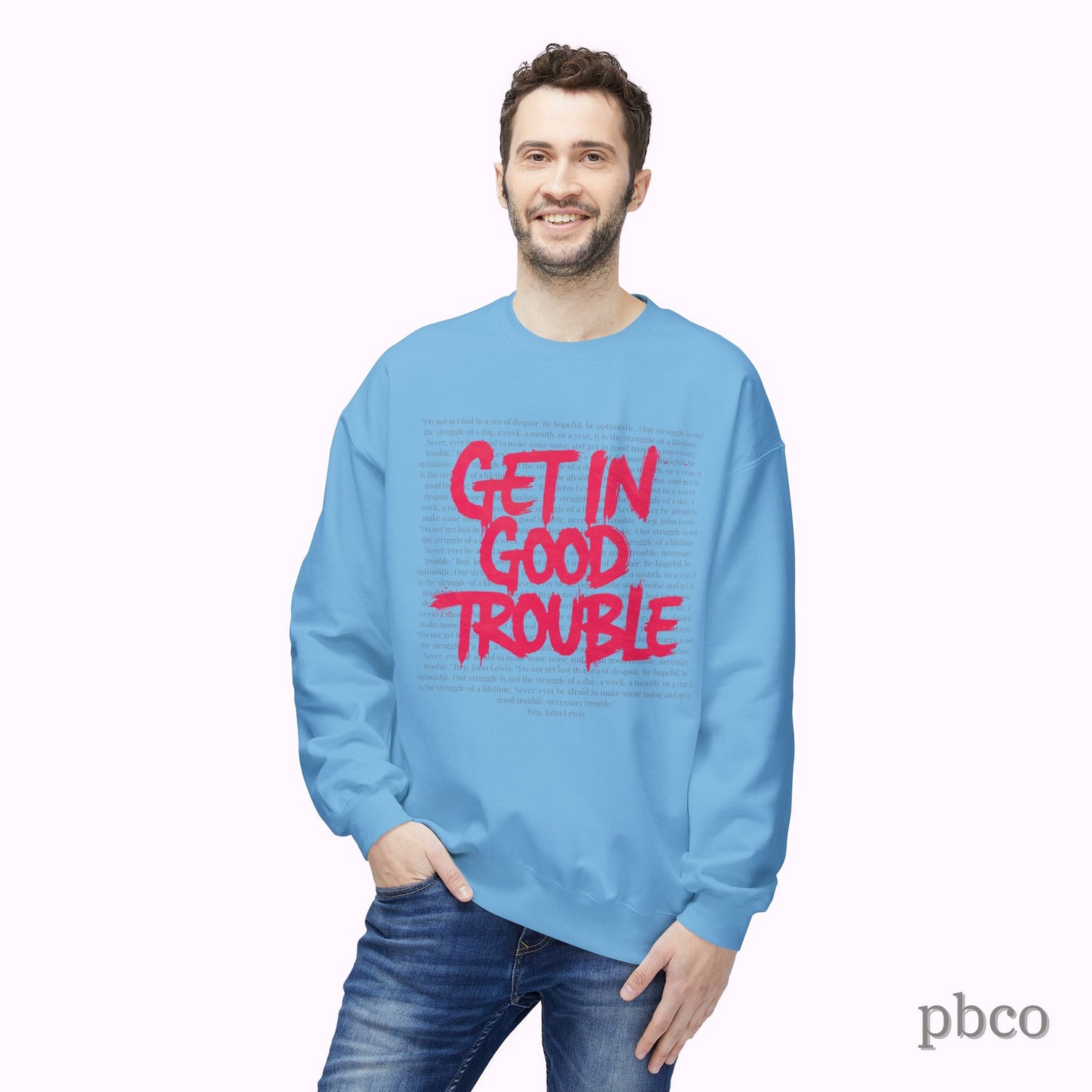 Get In Good Trouble Crewneck Sweatshirt