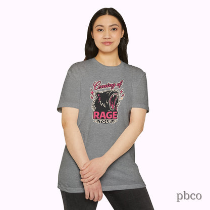 Rage Tour Graphic Unisex Tri-blend T‑Shirt