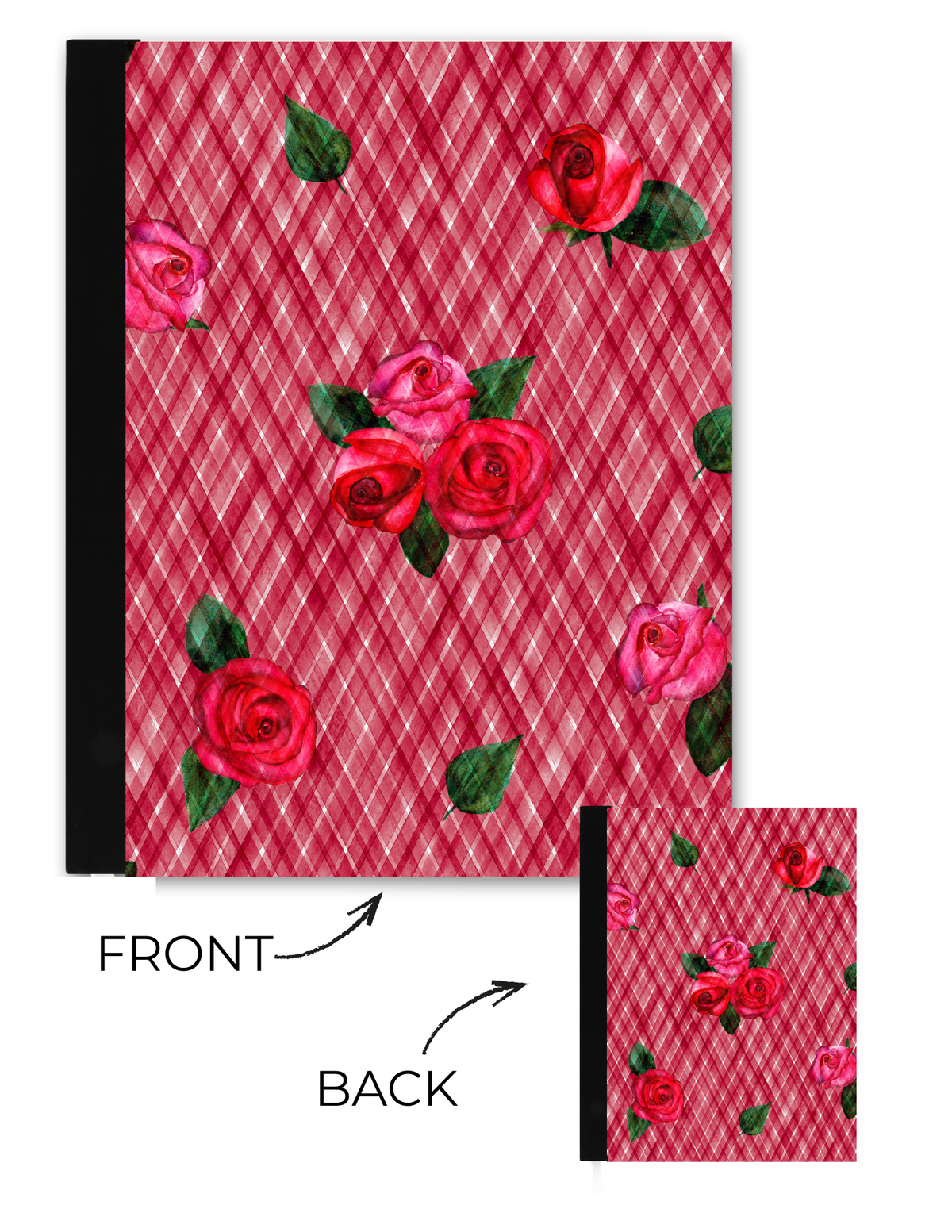 Large Notebook 7.5" × 9.75" | Back to School Notebook | Bossy Scribes