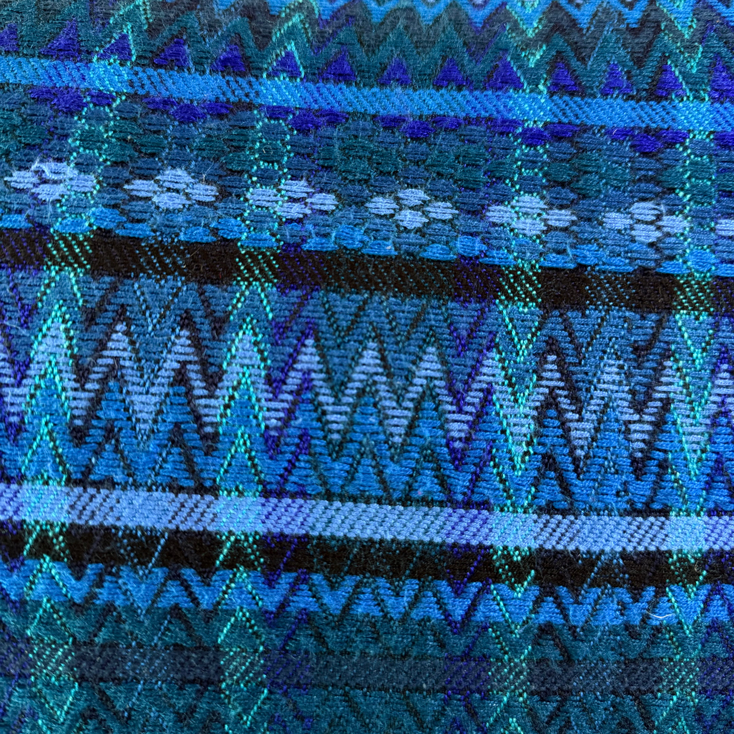 Huipil &amp; Hemp Throw Pillow Cover
