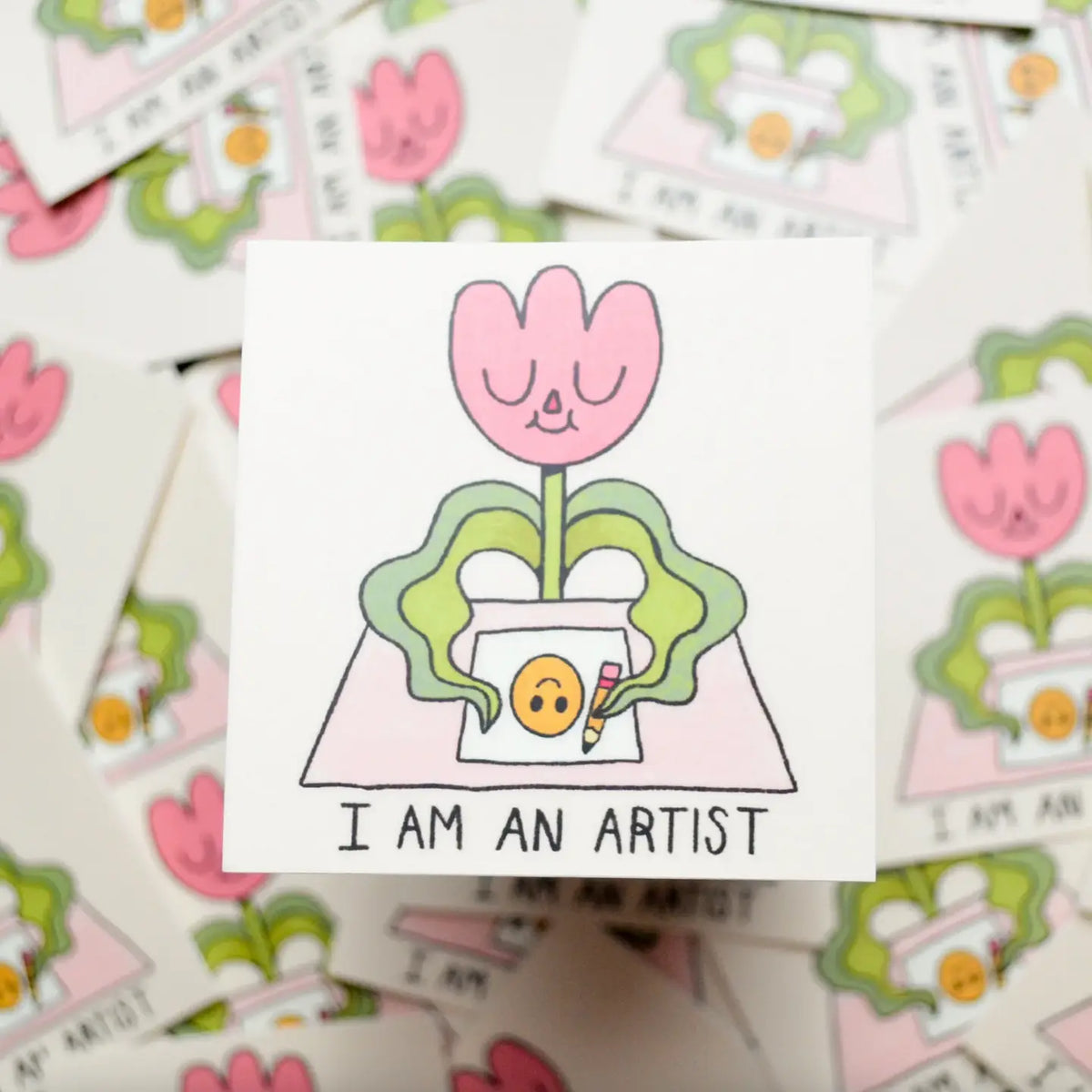 "I Am An Artist" Vinyl Sticker