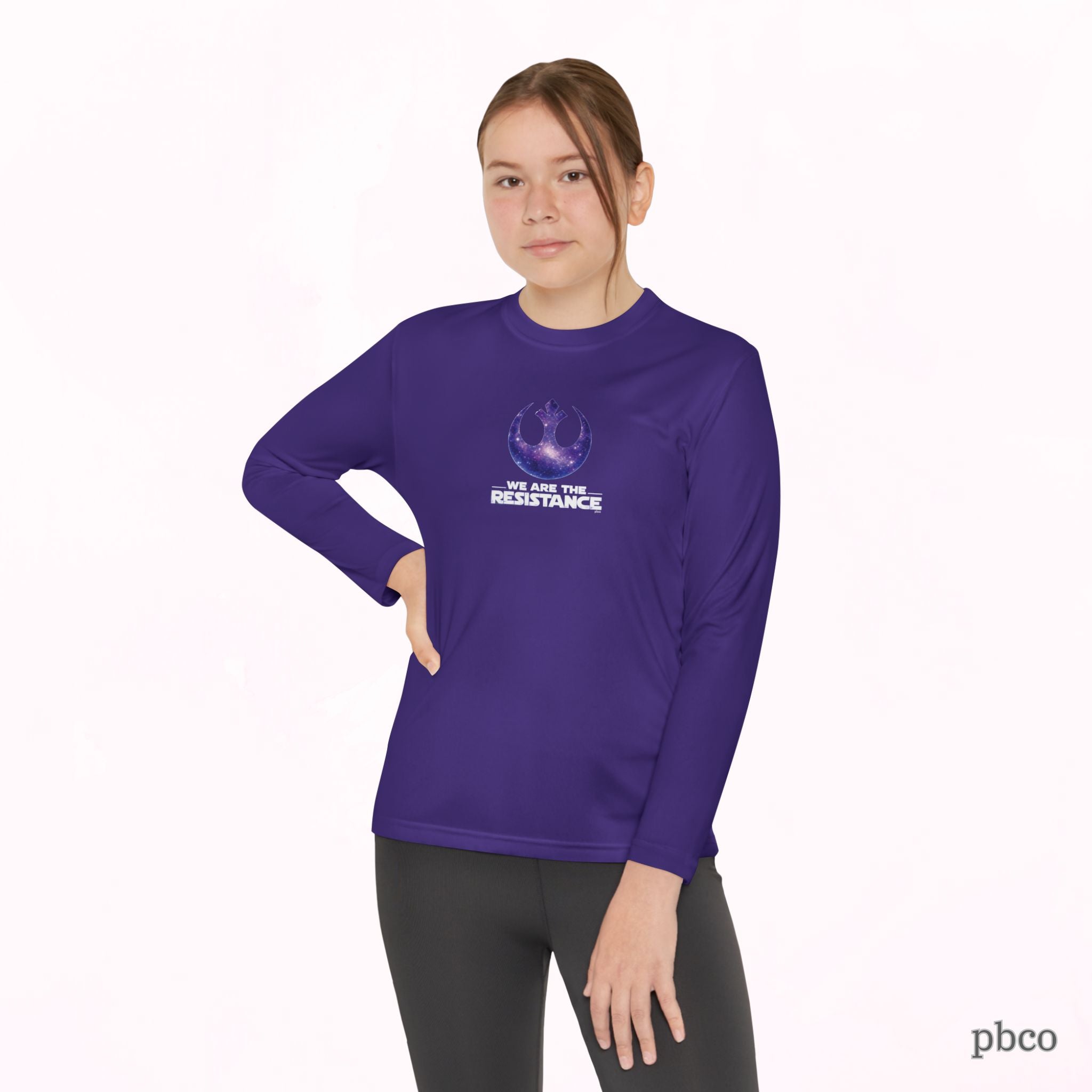 Youth Long Sleeve Tee - We Are The Resistance