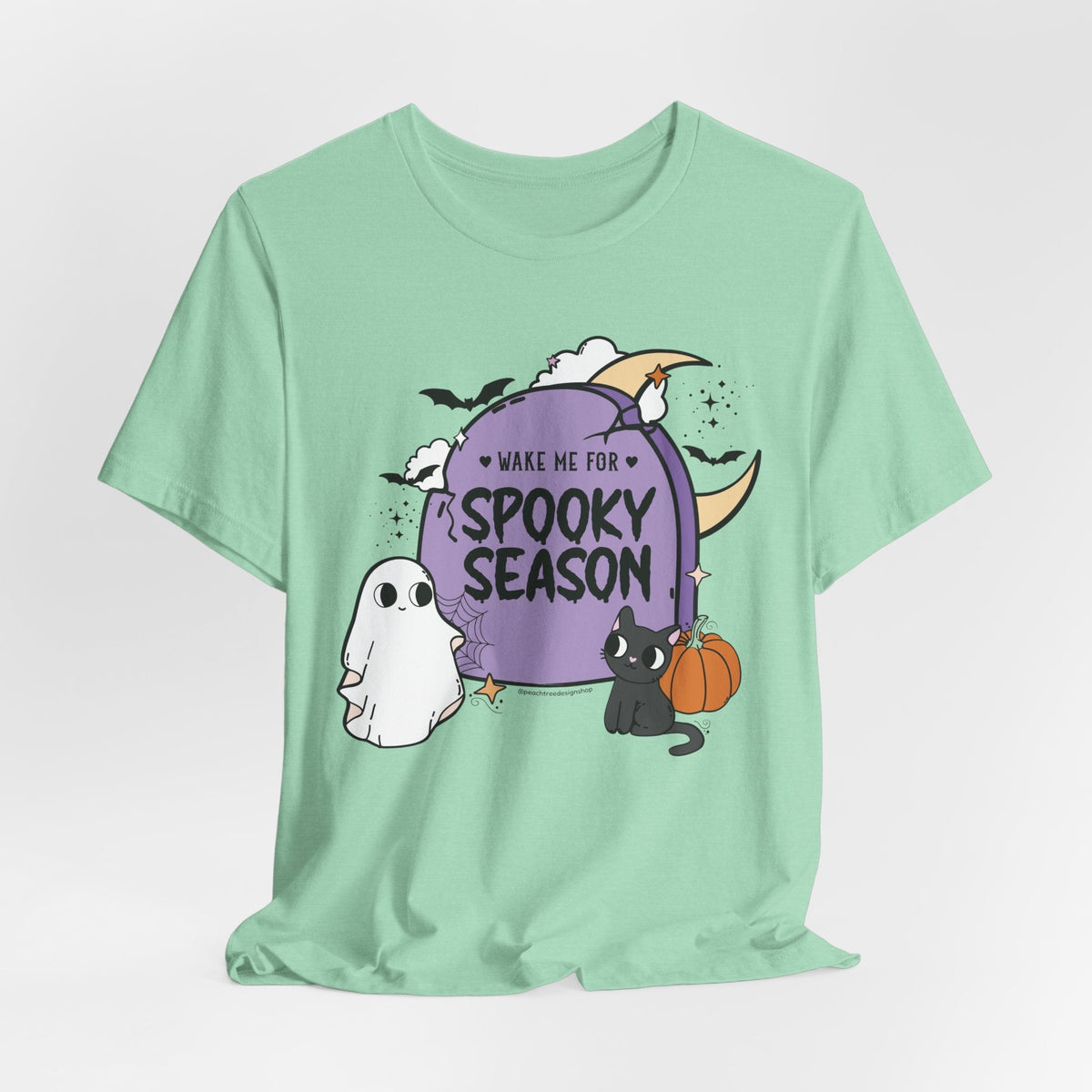 Wake Me for Spooky Season Tee - Halloween T‑Shirt