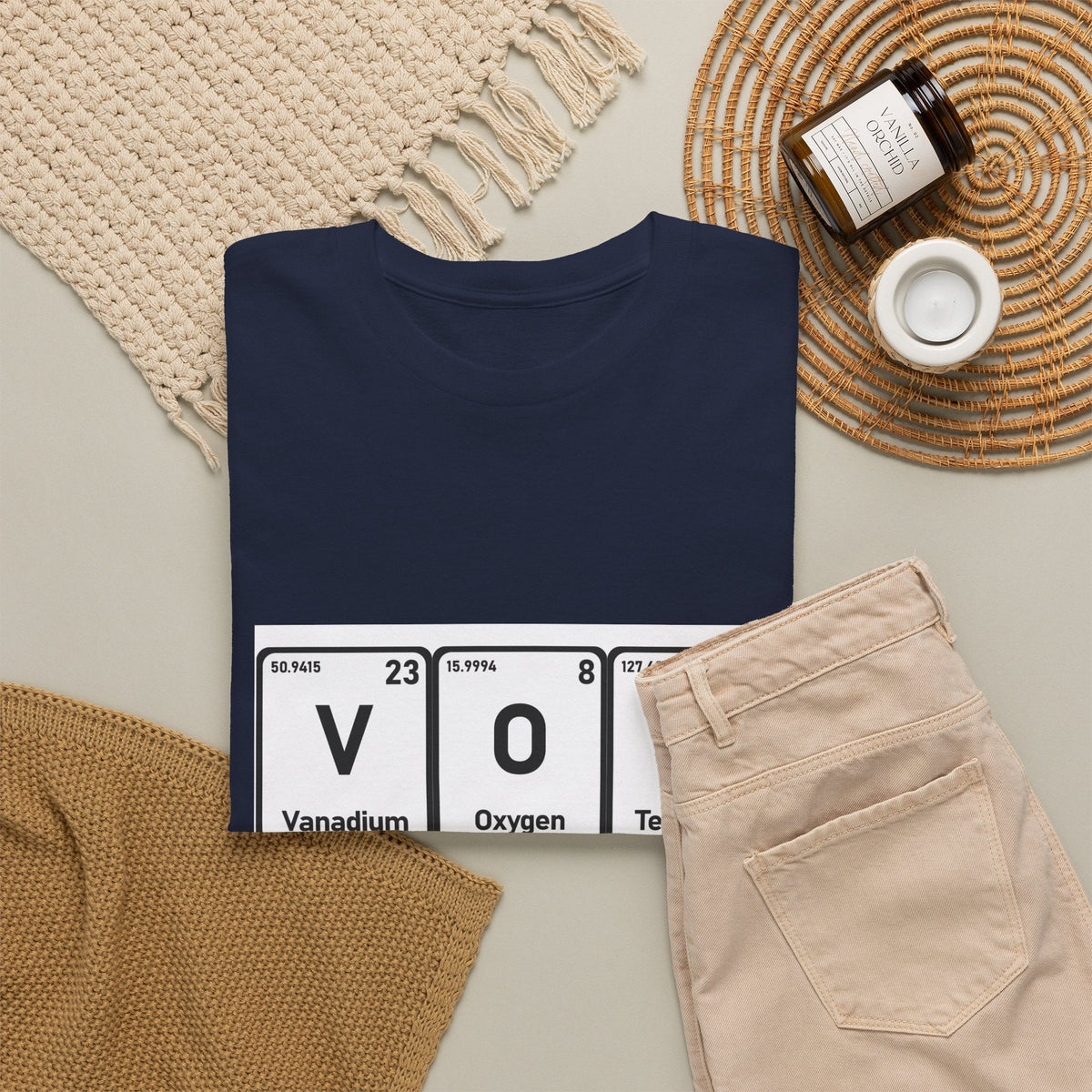 Vote T-Shirt – "The Element of Change" Periodic Table Design