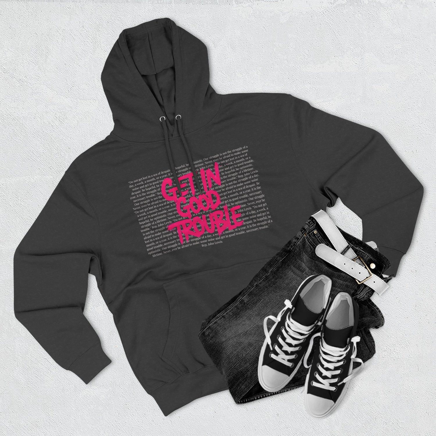 Get In Good Trouble Unisex Hoodie