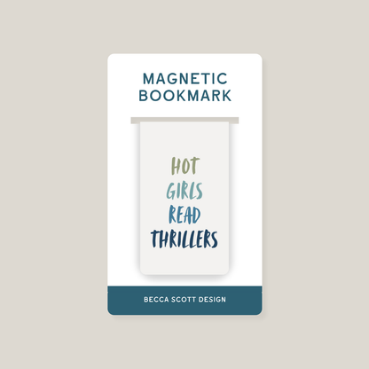 Hot Girls Read Magnetic Bookmark