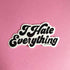 Sticker with &