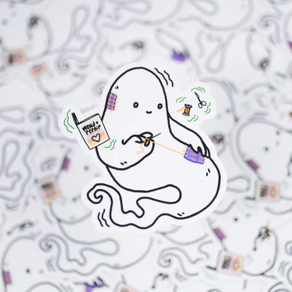 Mending Ghost Vinyl Sticker