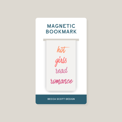 Hot Girls Read Magnetic Bookmark