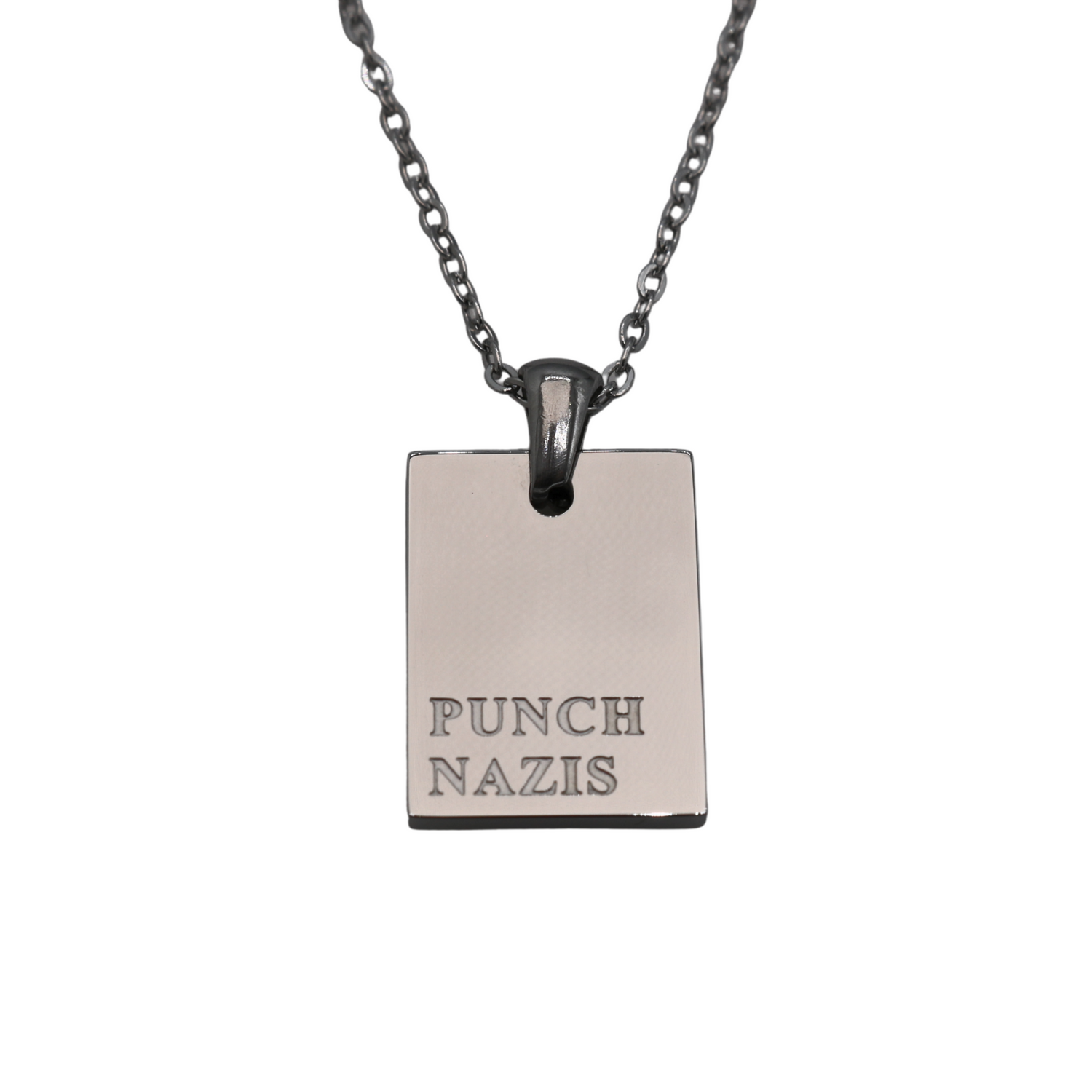 Punch Nazis Necklace