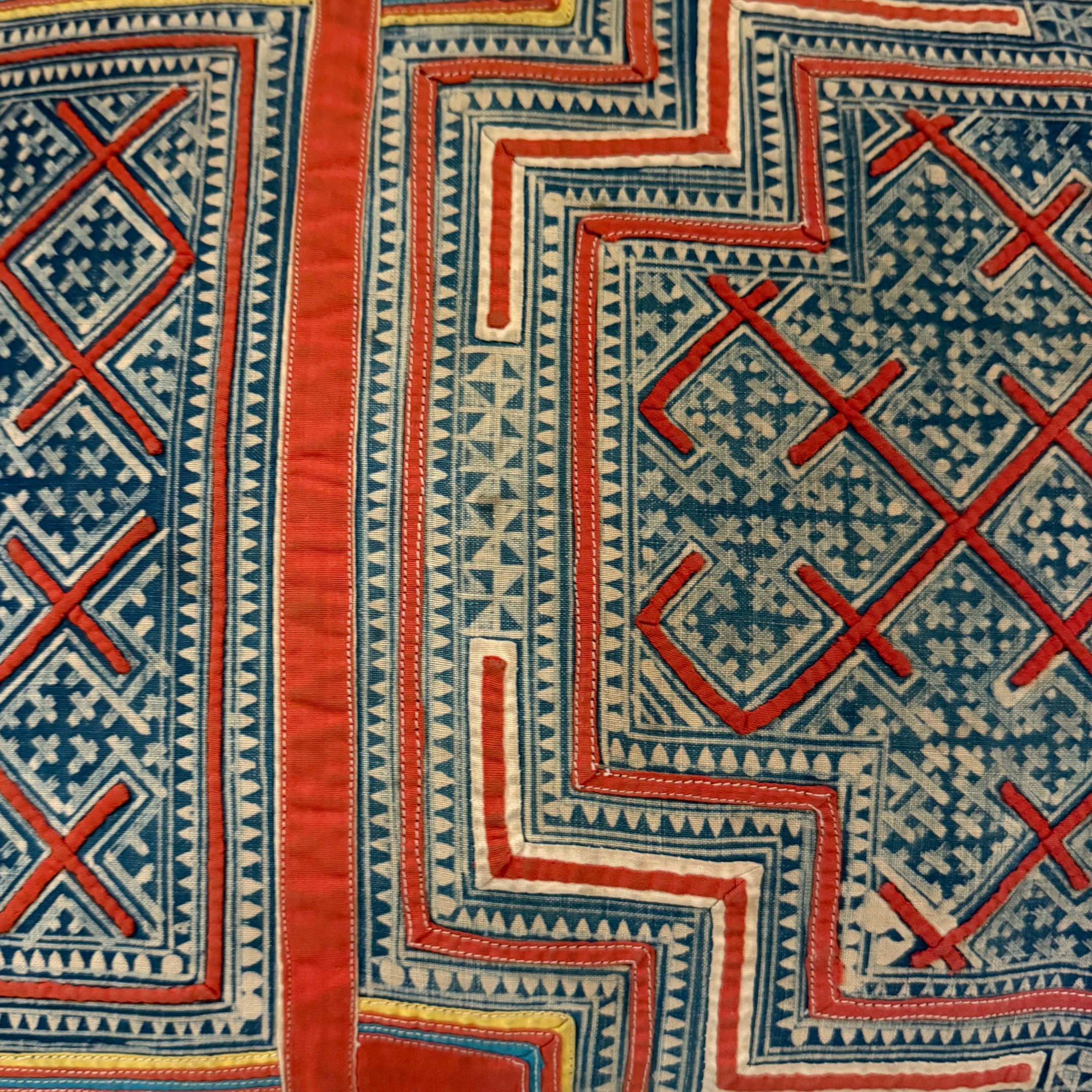 Hmong &amp; Hemp Throw Pillow Cover