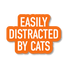 Sticker with text &