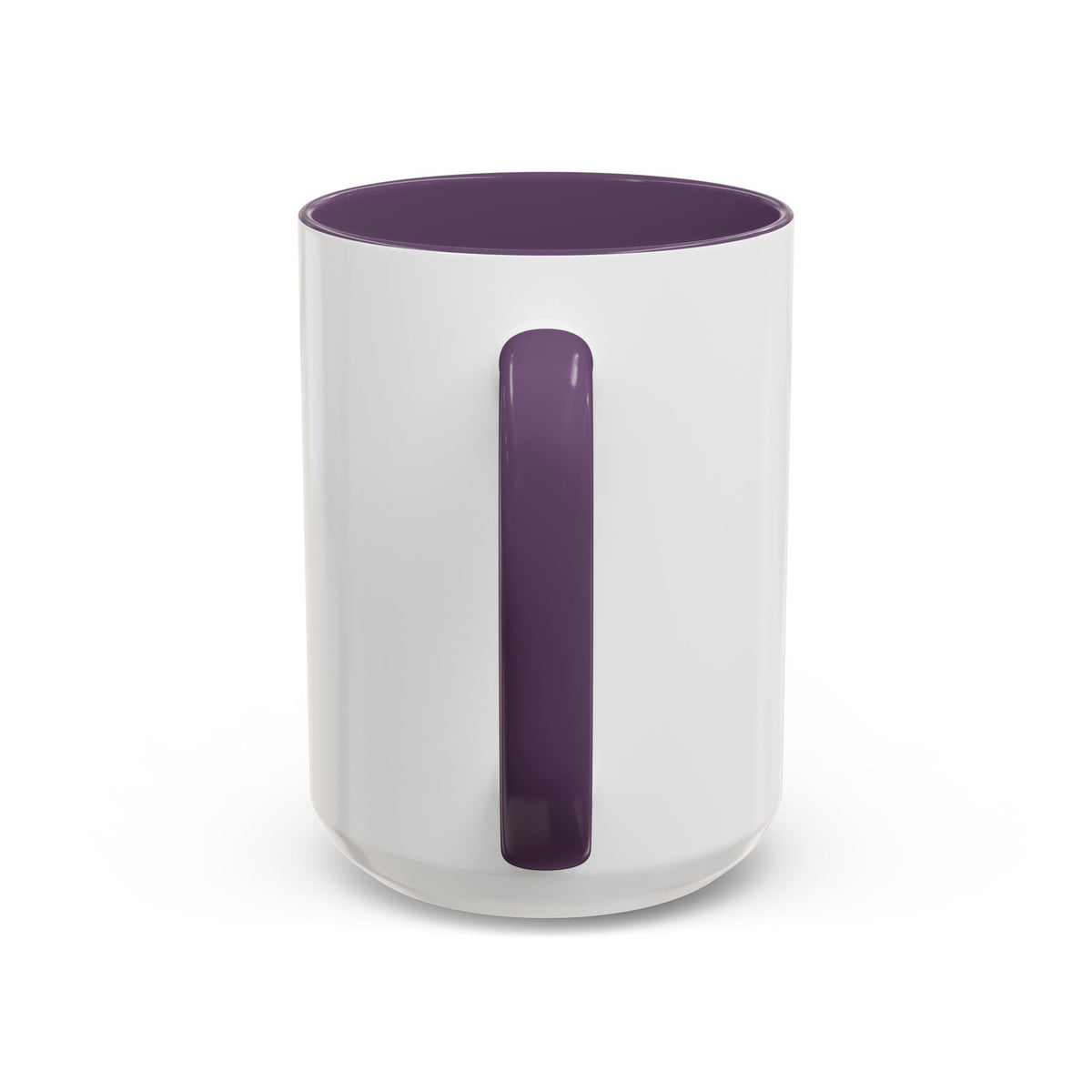 Funny Coffee Mug — “Don’t Piss Off My Dragon” Cute Purple Dragon Accent Mug