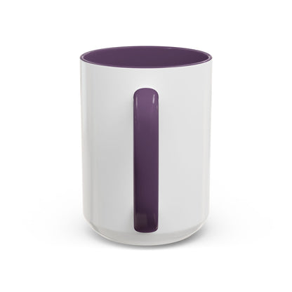Funny Coffee Mug — “Don’t Piss Off My Dragon” Cute Purple Dragon Accent Mug