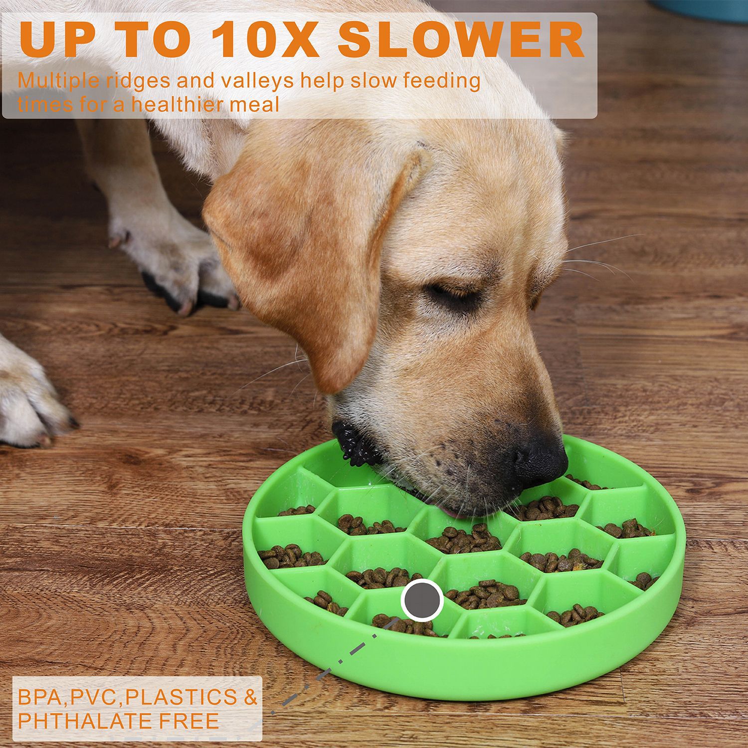 HiveCalm Honeycomb Silicone Slow Feeder