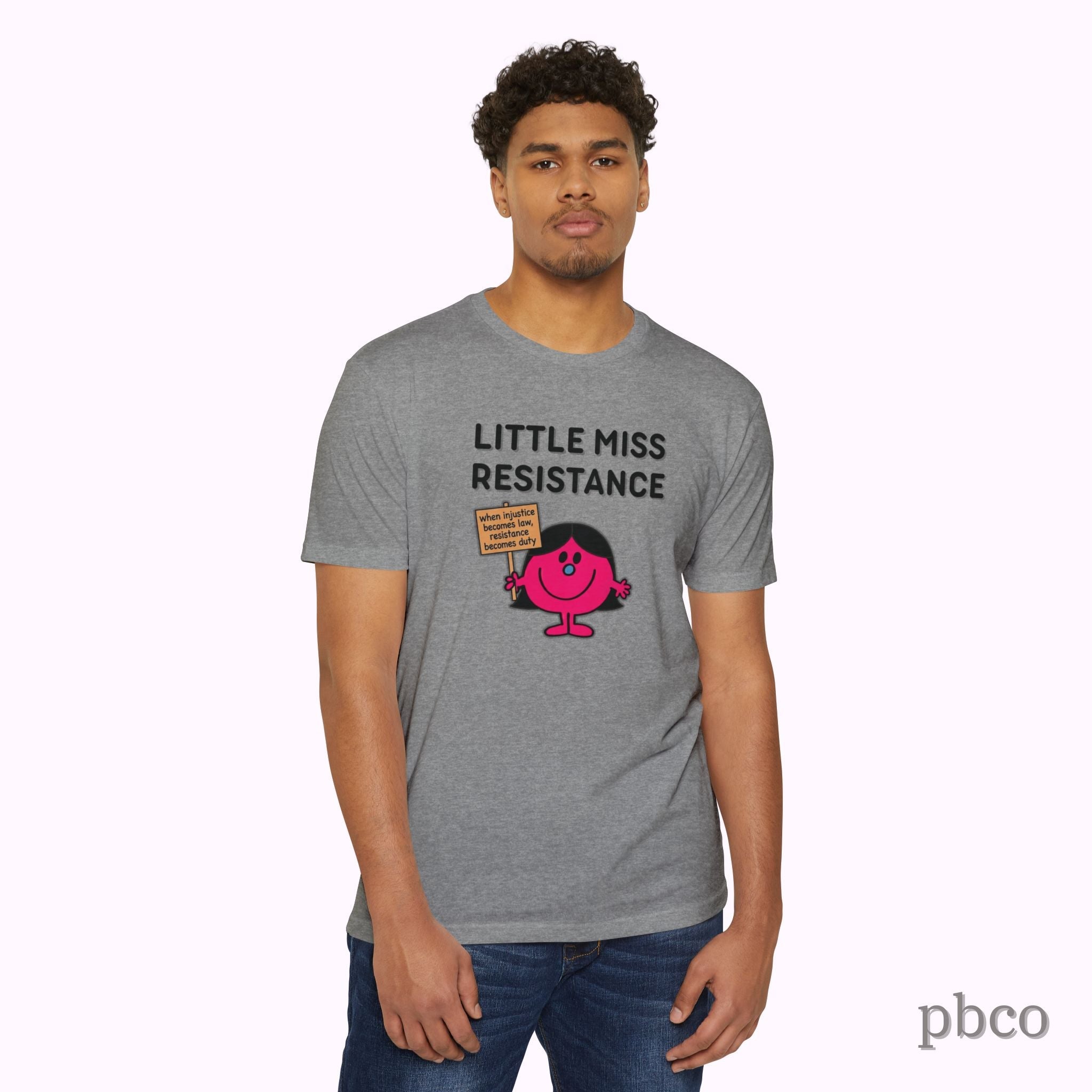 Little Miss Resistance T-Shirt — Feminist Protest Graphic Tee
