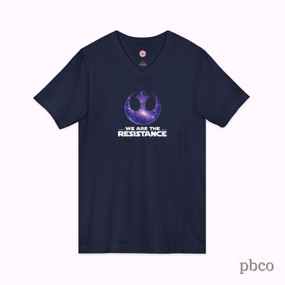 We Are The Resistance V-neck Tee