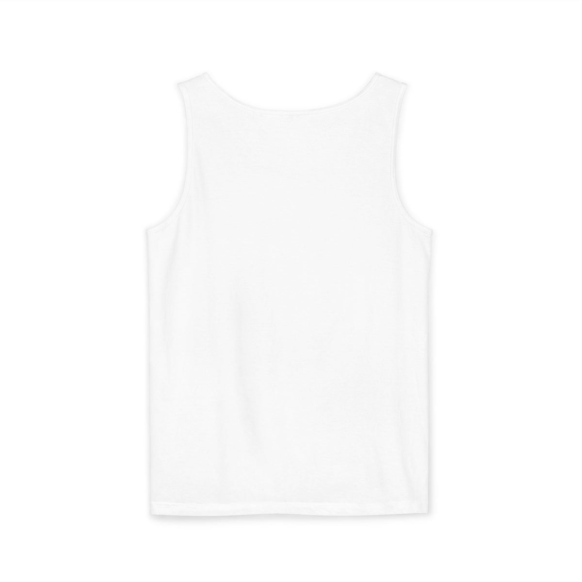 "Tax the Rich" on Unisex Garment-Dyed Tank Top