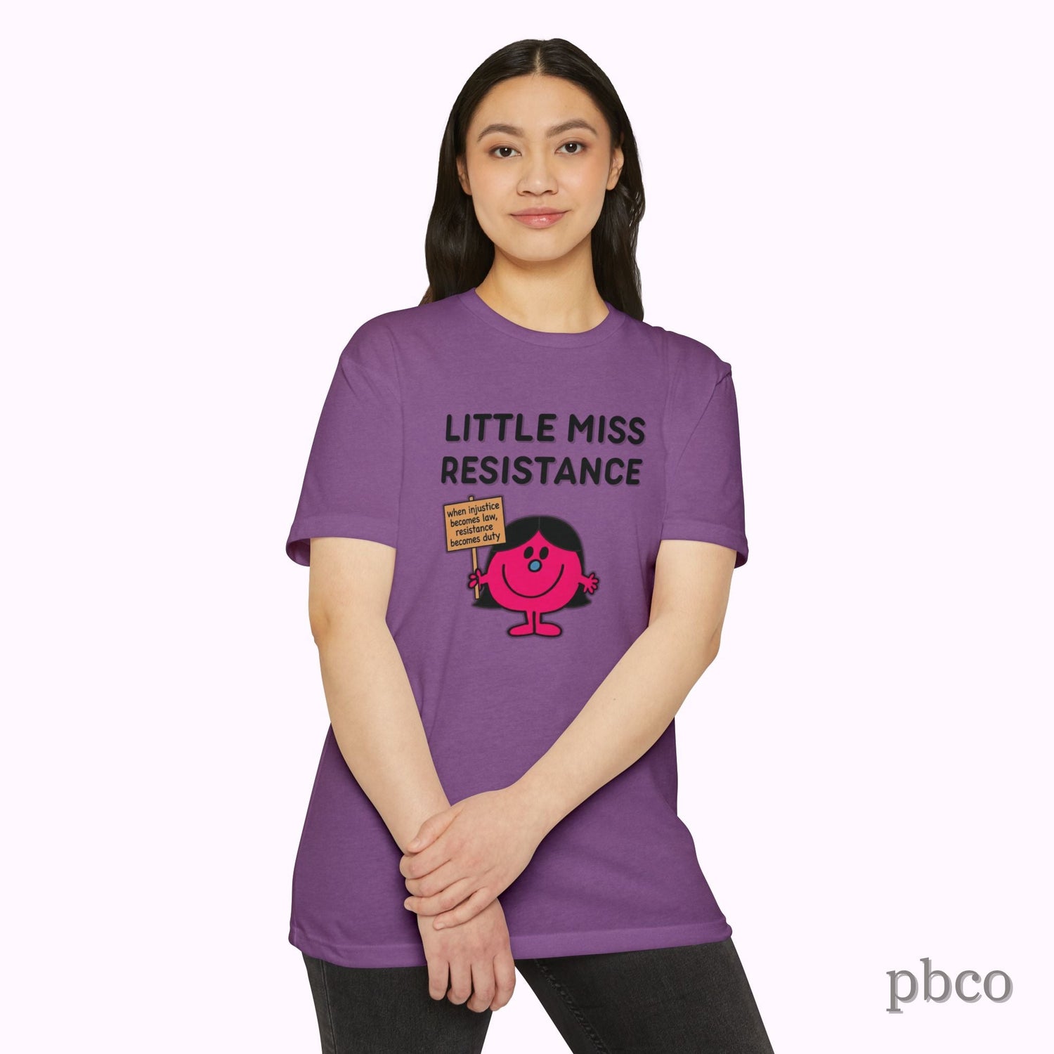 Little Miss Resistance T-Shirt — Feminist Protest Graphic Tee