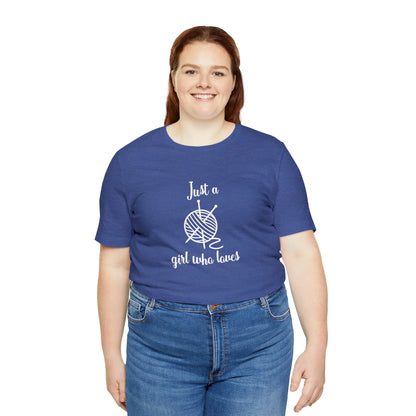 Just A Girl Who Loves T-Shirt
