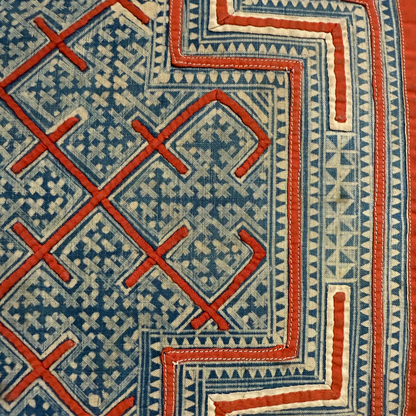 Hmong &amp; Hemp Throw Pillow Cover