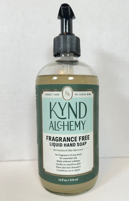 Fragrance Free Liquid Hand Soap