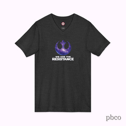 We Are The Resistance V-neck Tee