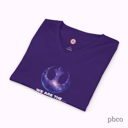 We Are The Resistance V-neck Tee