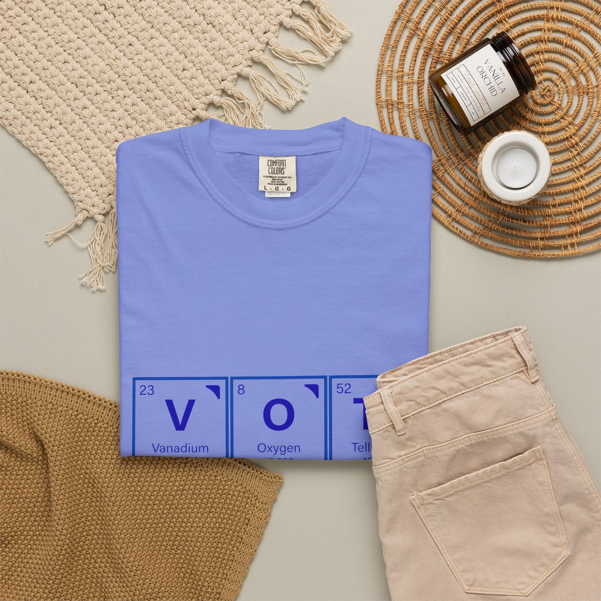 Vote Element of Change T-Shirt — Political Voting Awareness Tee