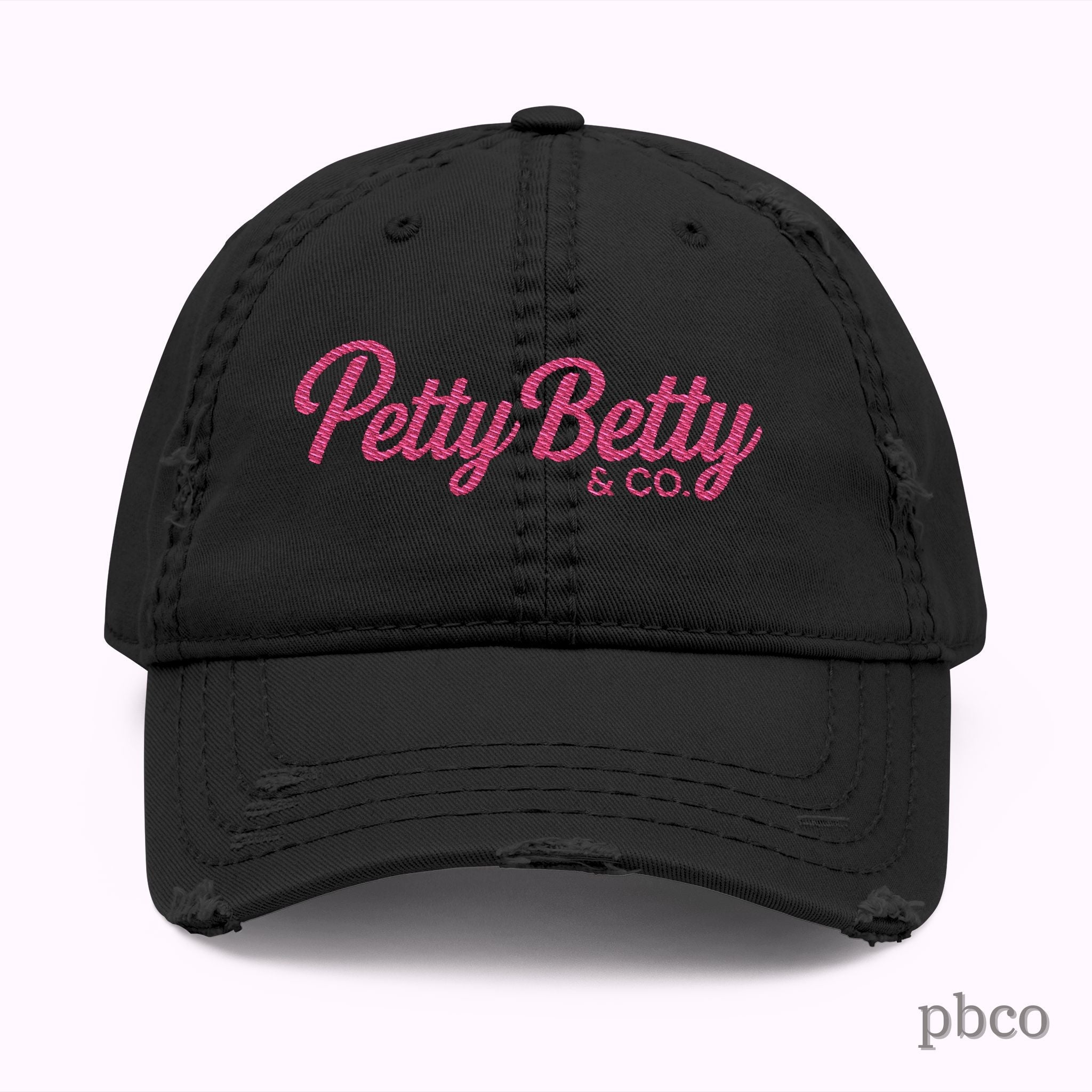 Petty Betty &amp; Co. Distressed Hat