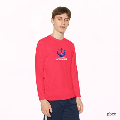 Youth Long Sleeve Tee - We Are The Resistance